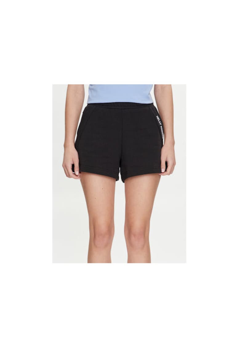 Pantaloni scurti dama -  303775476 - Bumbac/Poliester - Negru