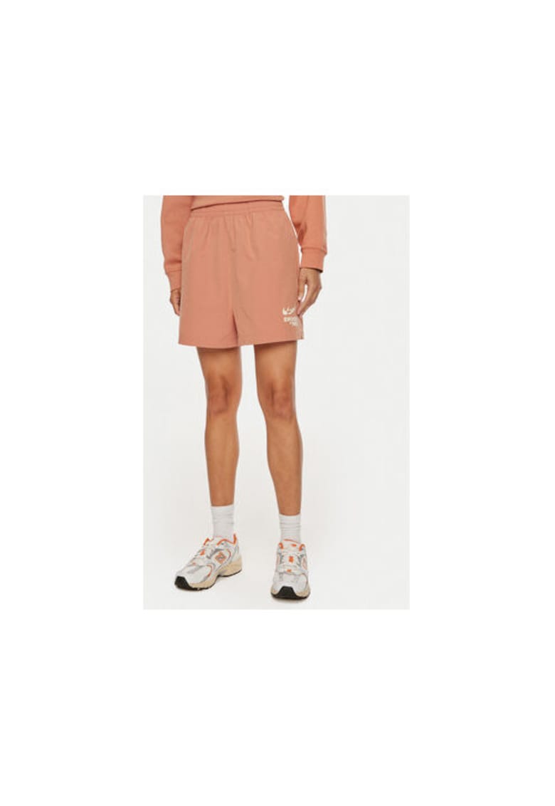 Pantaloni scurti dama - 304643767 - Nylon - Maro