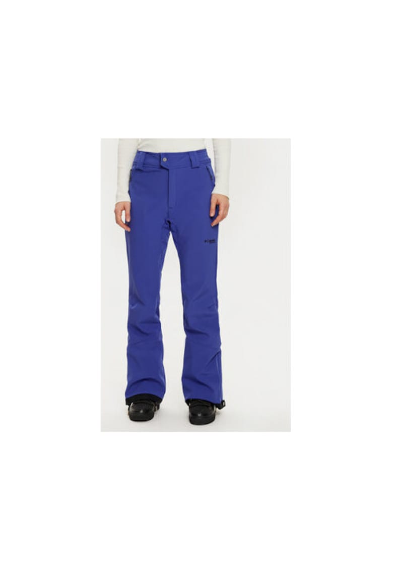 Pantaloni ski dama - 303984311 - Poliester - Albastru