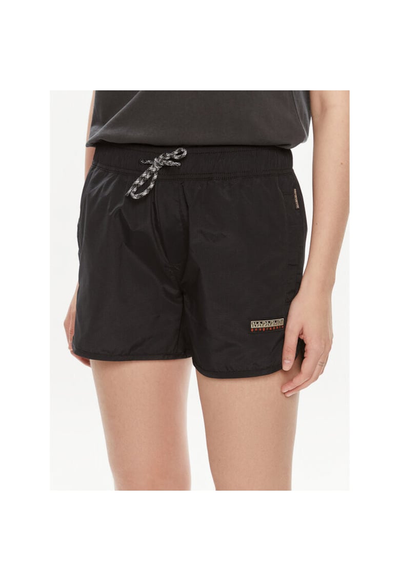 Pantaloni scurti dama - 303651879 - Poliamida - Negru - Negru