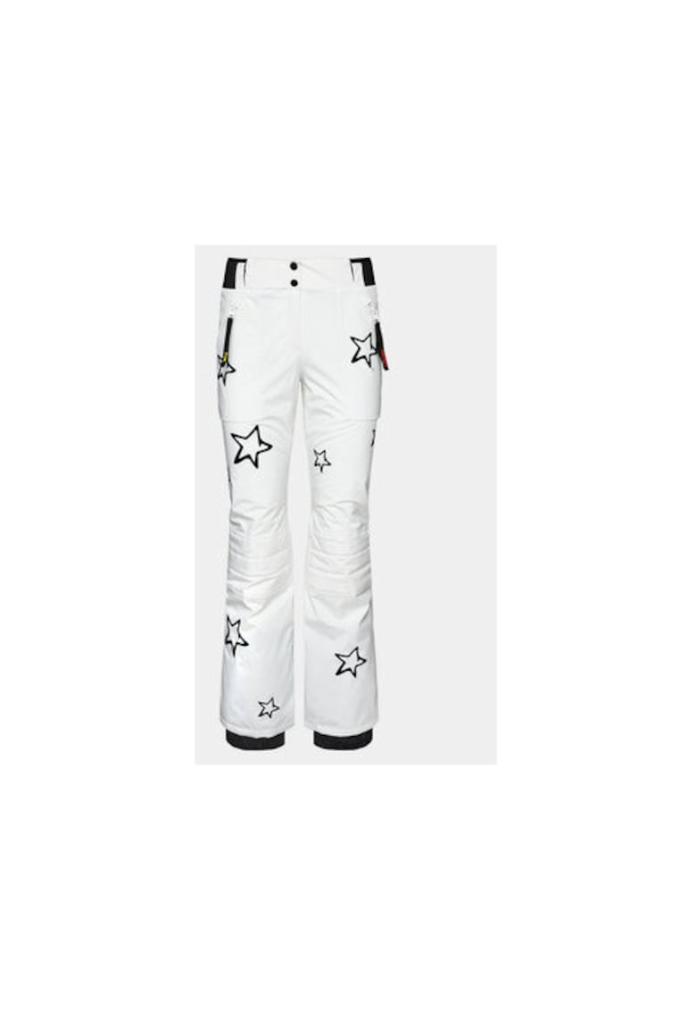 Pantaloni ski dama -  303413514 - Poliamida - Alb