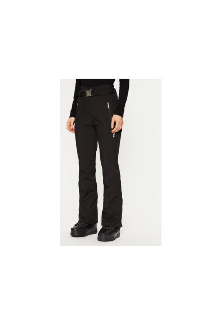 Pantaloni ski dama - 304554735 - Poliester - S INTL - Negru