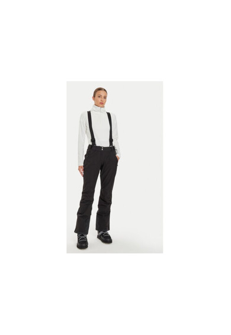 Pantaloni ski dama - 301438731 - Poliester reciclat - Negru - Negru