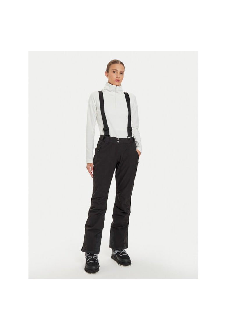 Pantaloni ski dama - 301438731 - Poliester reciclat - Negru - Negru