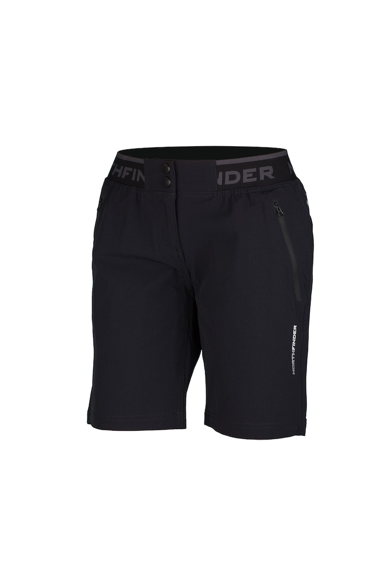 Pantaloni scurti elastici pentru femei Mikayla - Negru