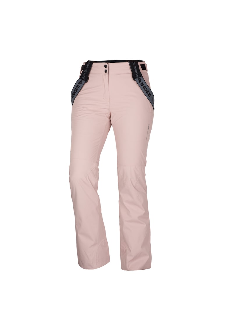 Northfinder Pantaloni schi 10K/10K cu bretele dama Tamera - Roz