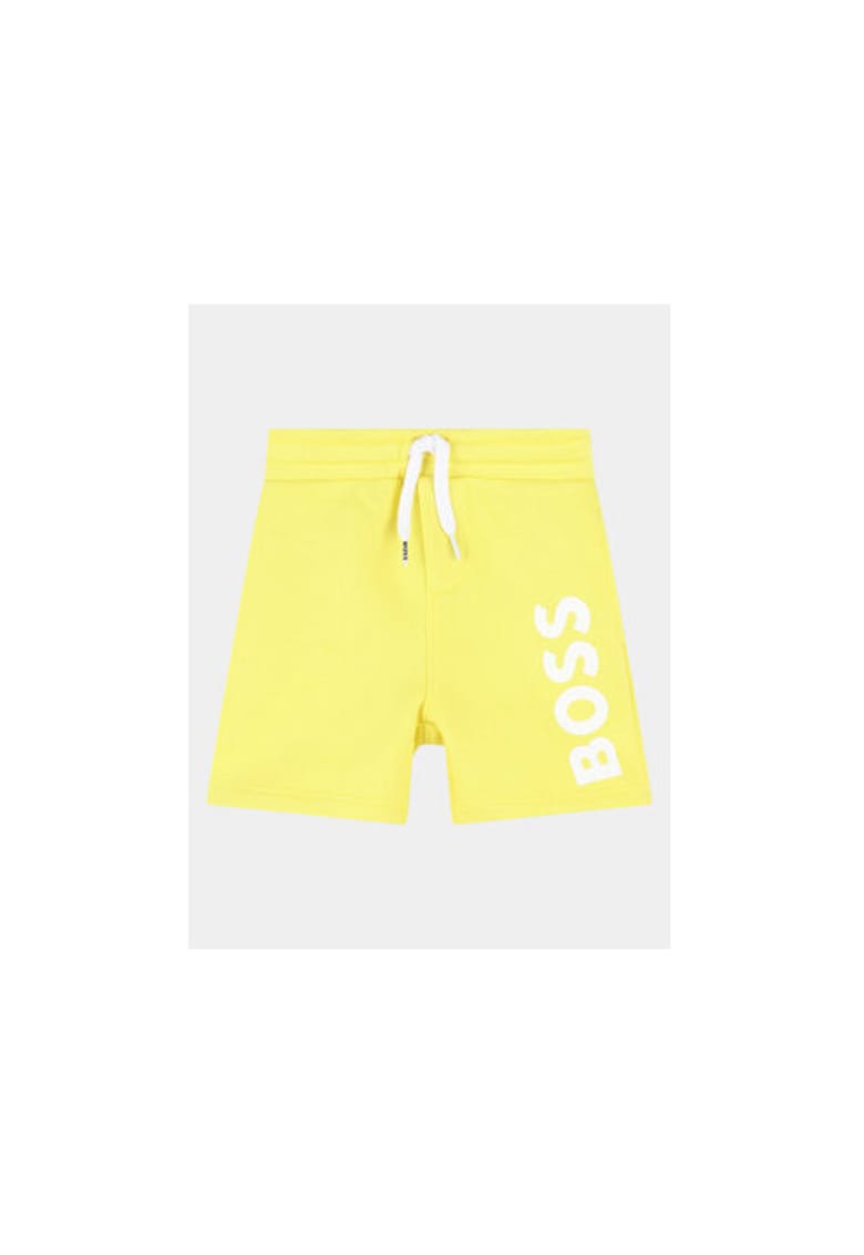 Pantaloni scurti baieti - 303626969 - Bumbac - Galben - Galben