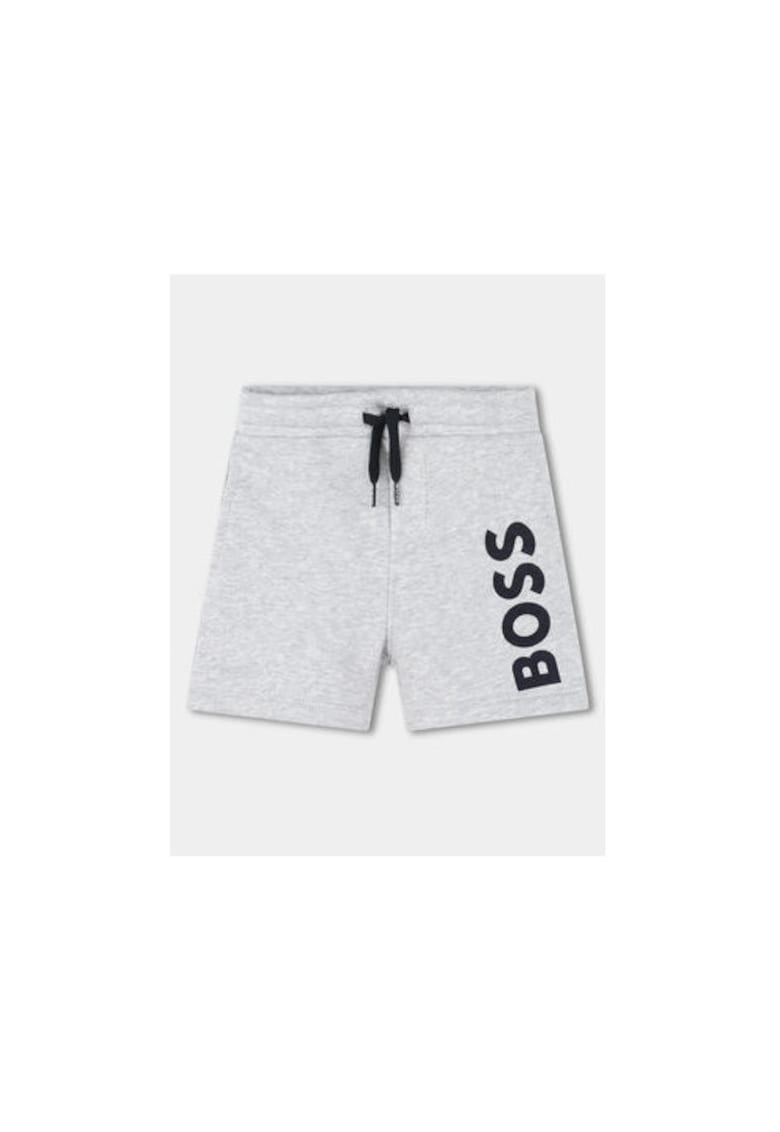 Pantaloni scurti baieti - Bumbac - Gri - Gri