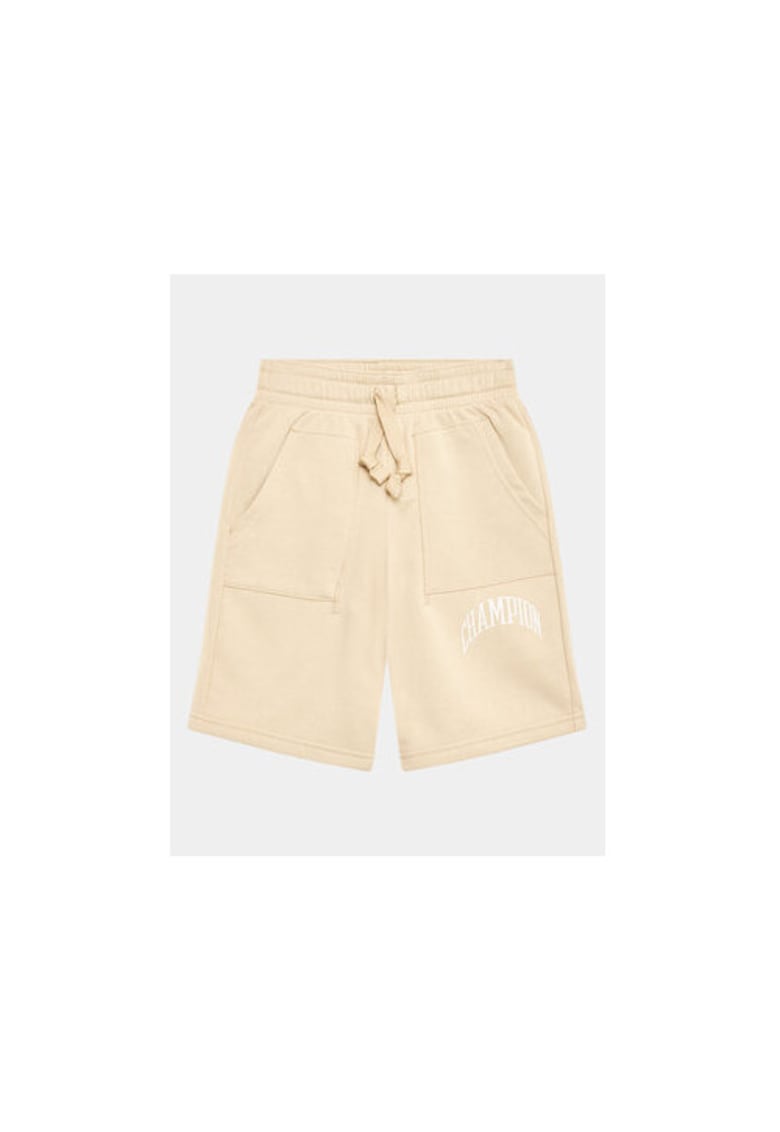 Pantaloni scurti baieti - 302218905 - Bumbac/Poliester - 134 CM - Bej