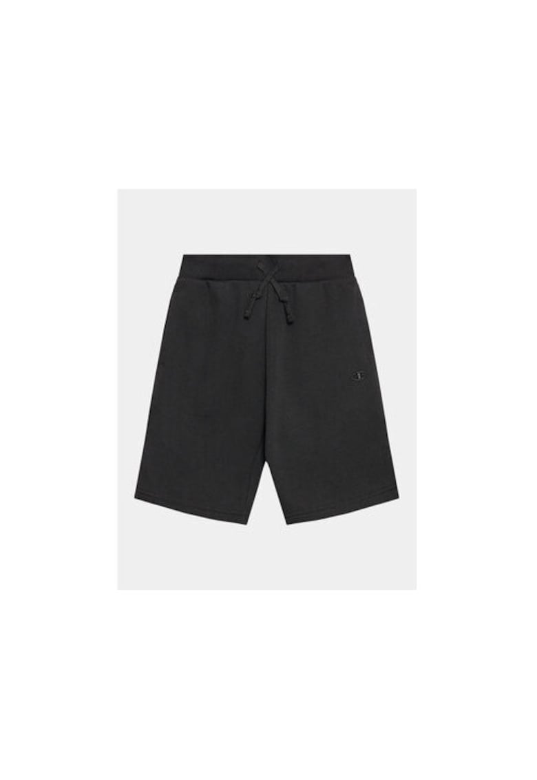 Pantaloni scurti baieti - 302218325 - Bumbac/Poliester - 134 CM - Negru