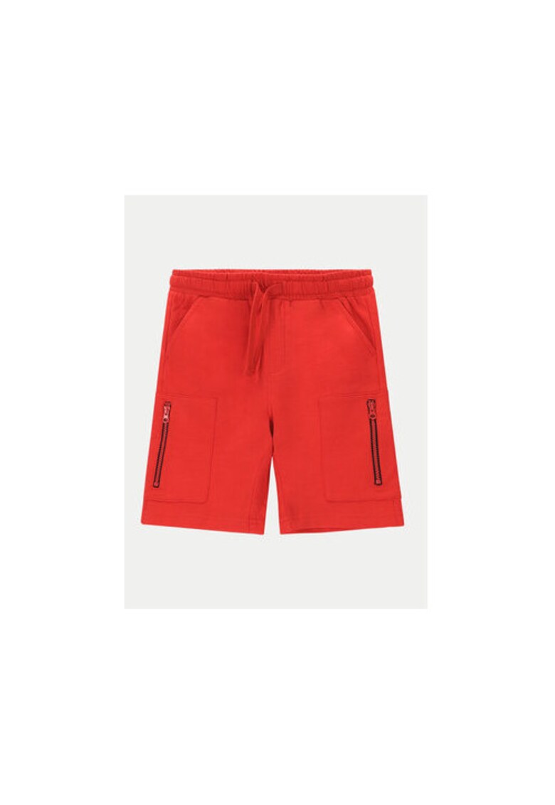 Pantaloni scurti baieti - 304049323 - Bumbac - Negru