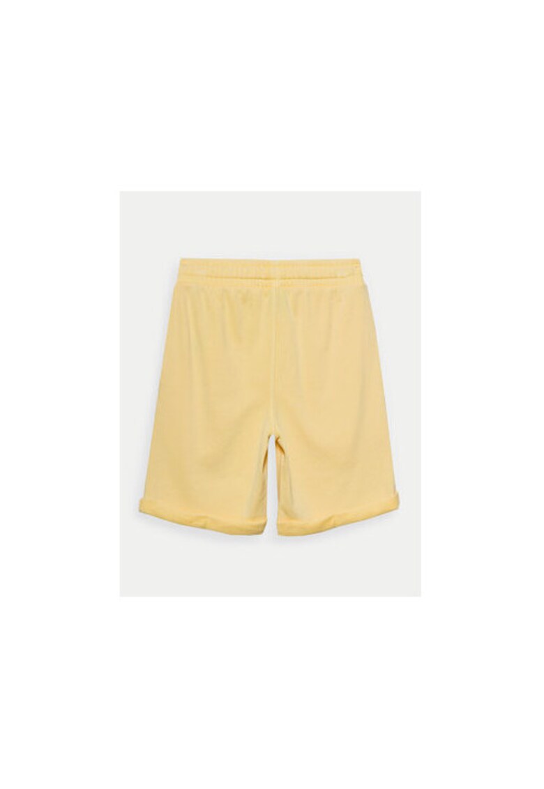Pantaloni scurti baieti - 303819743 - Bumbac - Galben - Galben