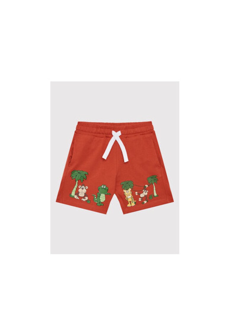 Pantaloni scurti baieti - 300143674 - Bumbac - Negru - Negru