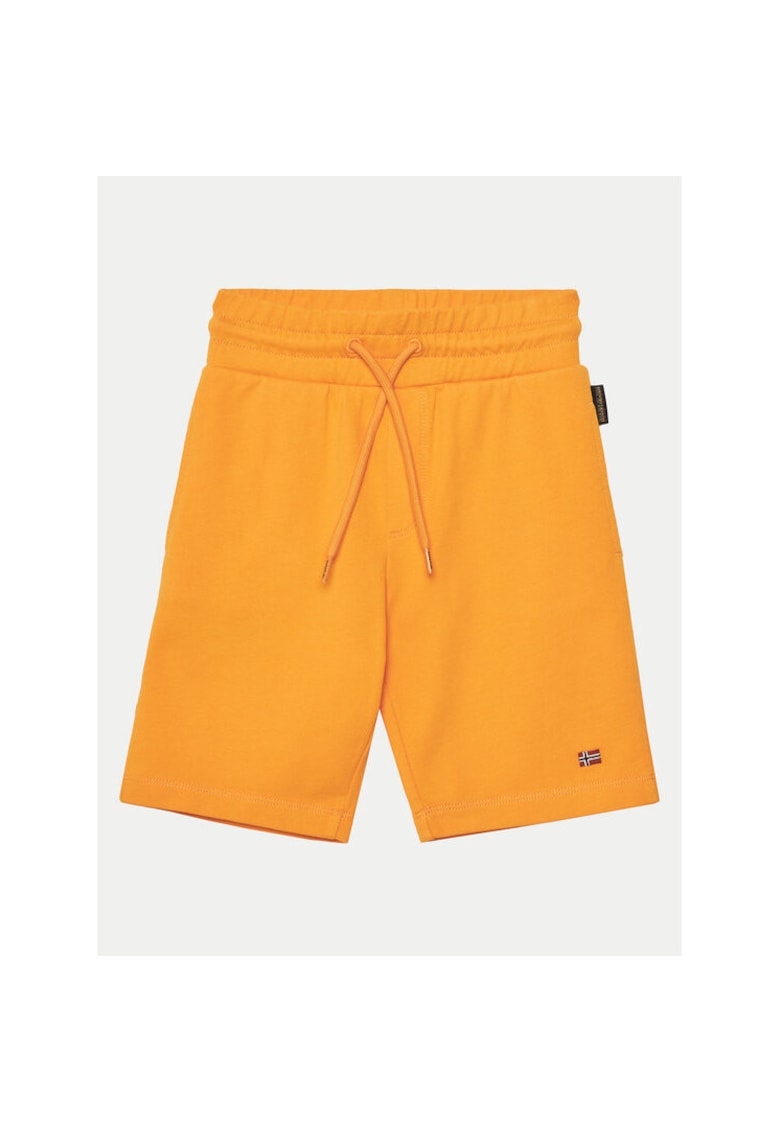 Pantaloni scurti baieti - Bumbac - Portocaliu