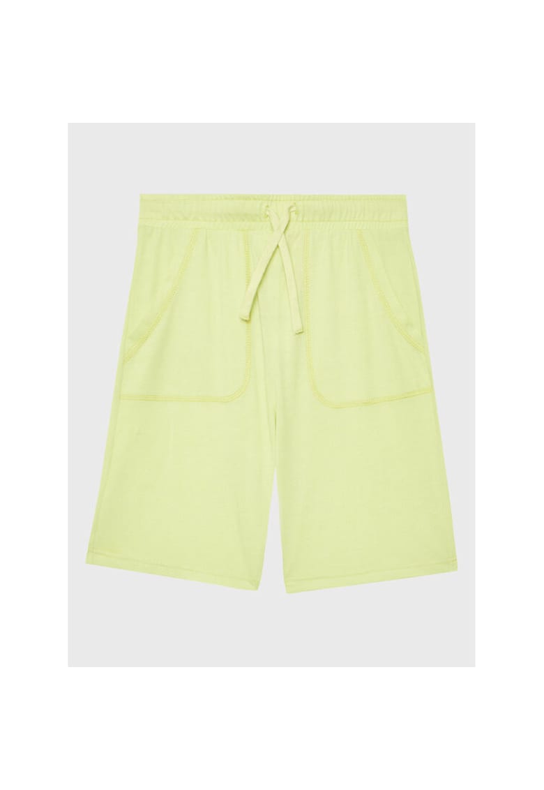 Pantaloni scurti baieti - 301775614 - Poliester/Bumbac - Verde - Verde