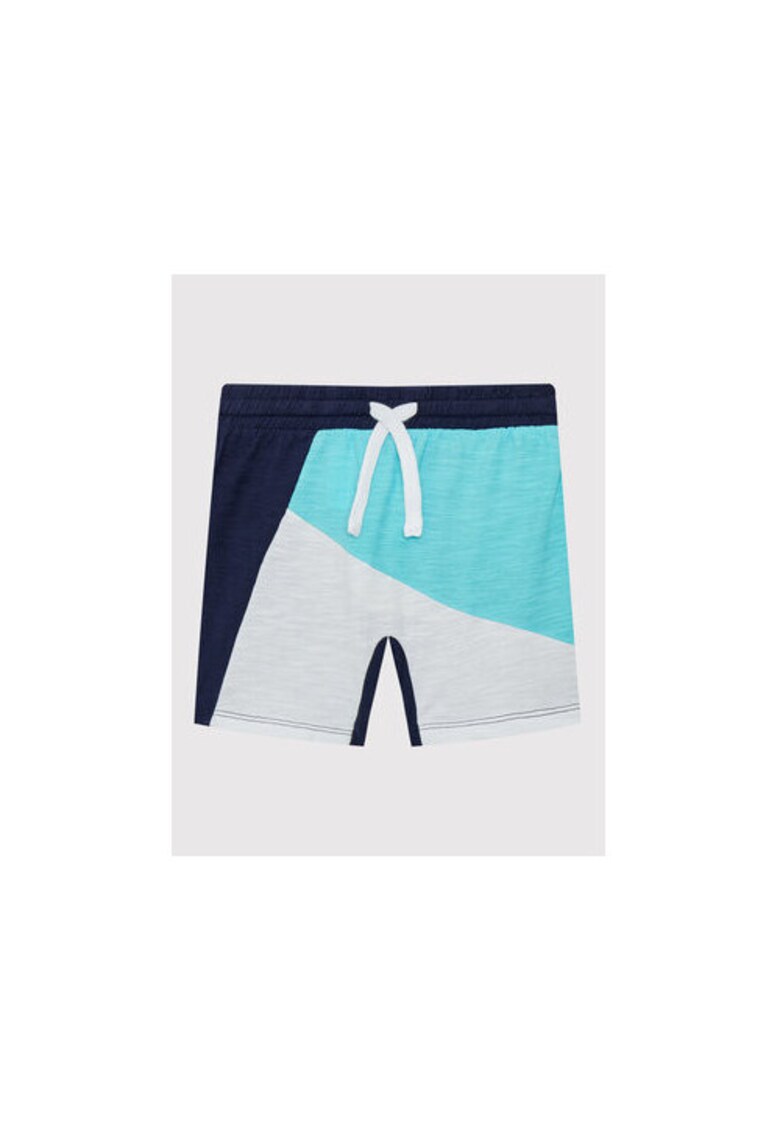 Pantaloni scurti baieti - 300150498 - Bumbac - Albastru - Albastru