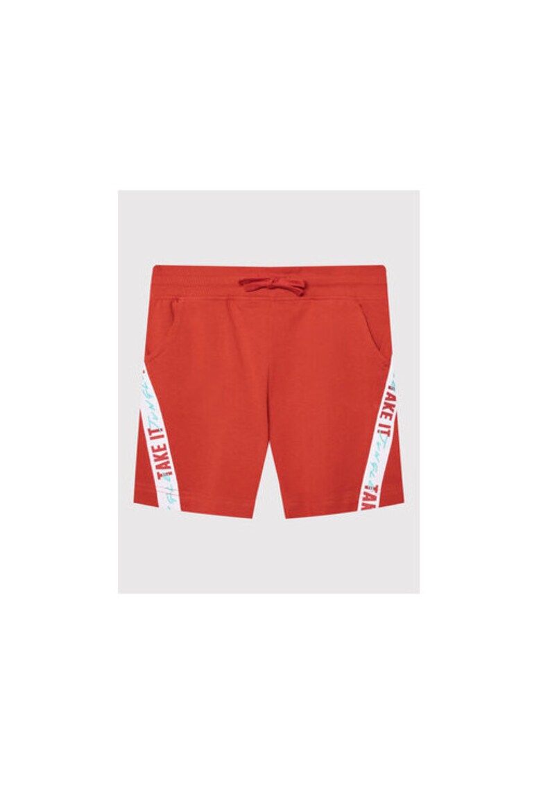 Pantaloni scurti baieti - 300143650 - Bumbac - Negru - Negru