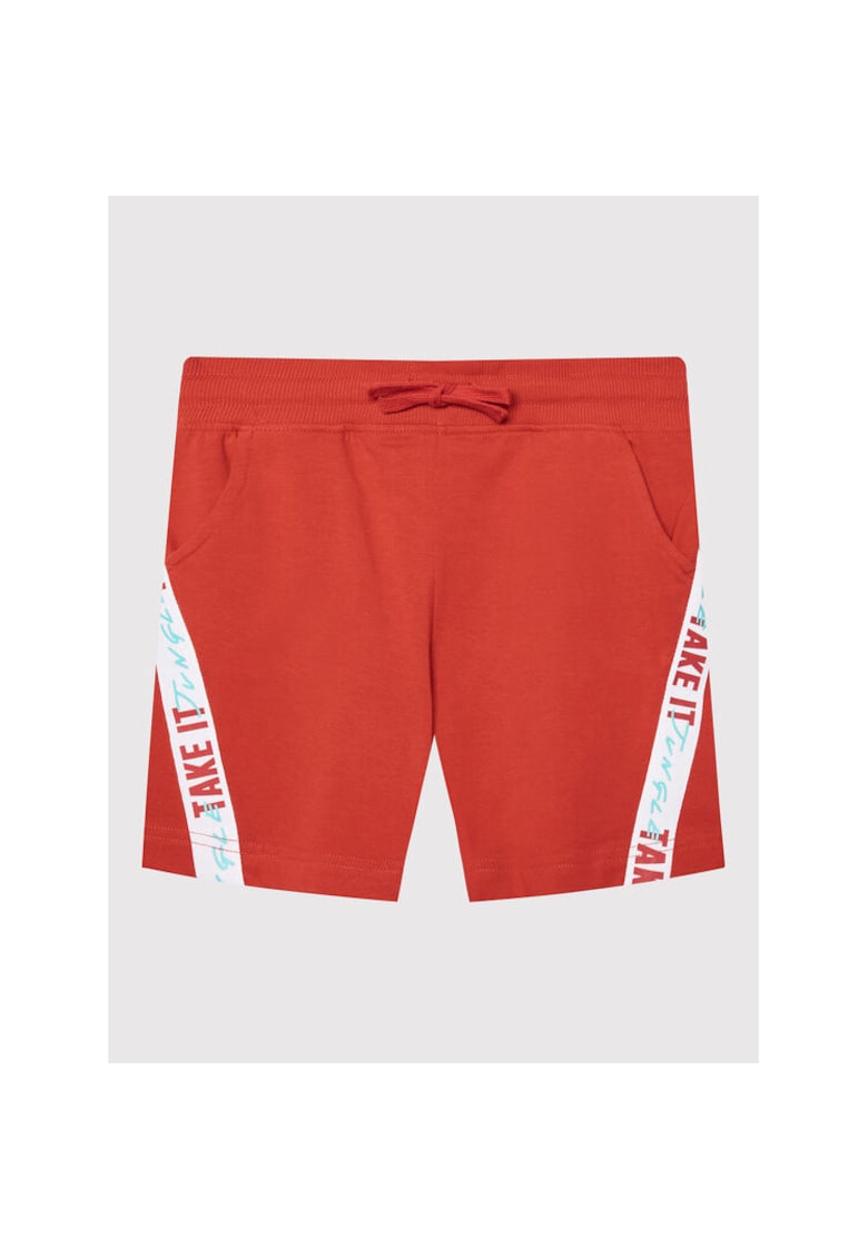 Pantaloni scurti baieti - 300143650 - Bumbac - Negru - Negru