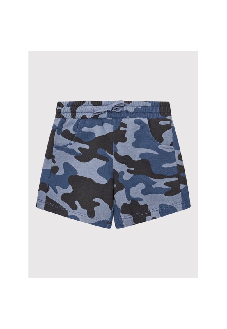 Pantaloni scurti baieti - 300228456 - Bumbac - Albastru - Albastru