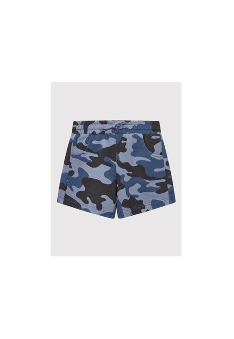 Pantaloni scurti baieti - 300228456 - Bumbac - Albastru - Albastru