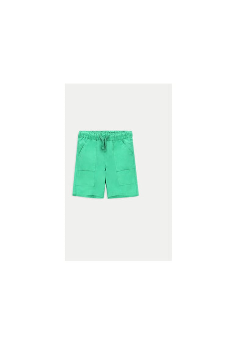 Pantaloni scurti baieti - 304049316 - Bumbac - 122 CM - Verde