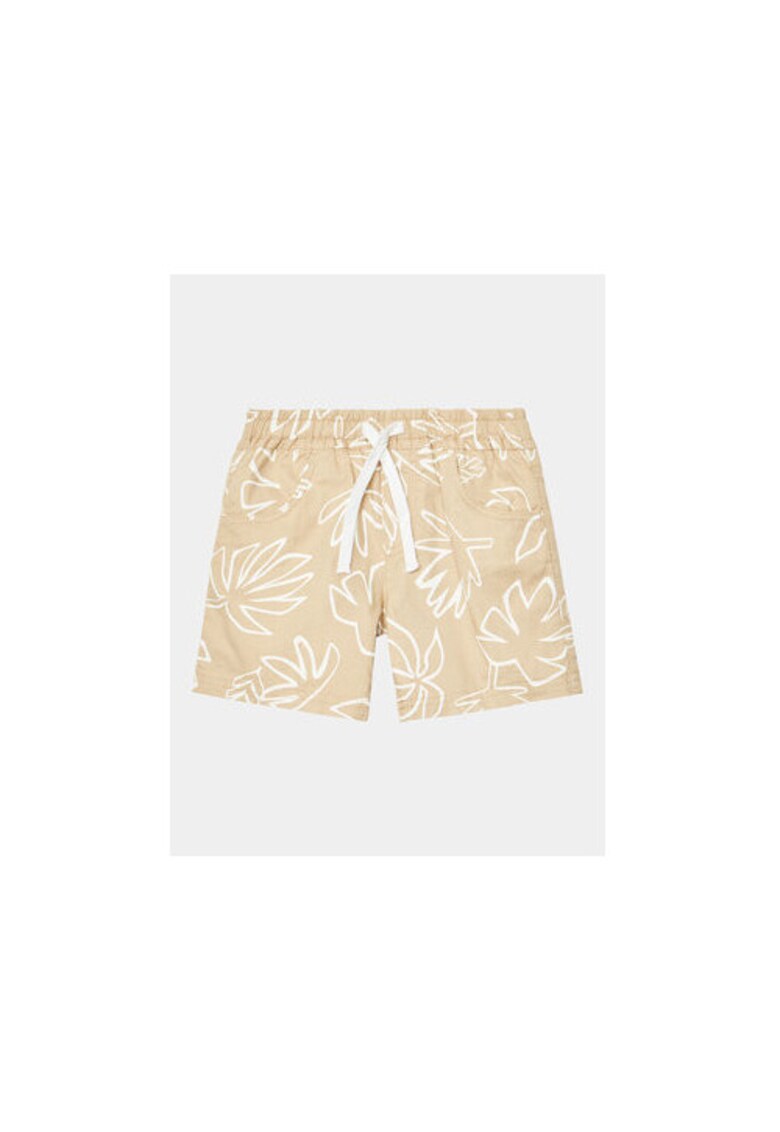Pantaloni scurti baieti - 302080083 - Bumbac - Bej - Bej