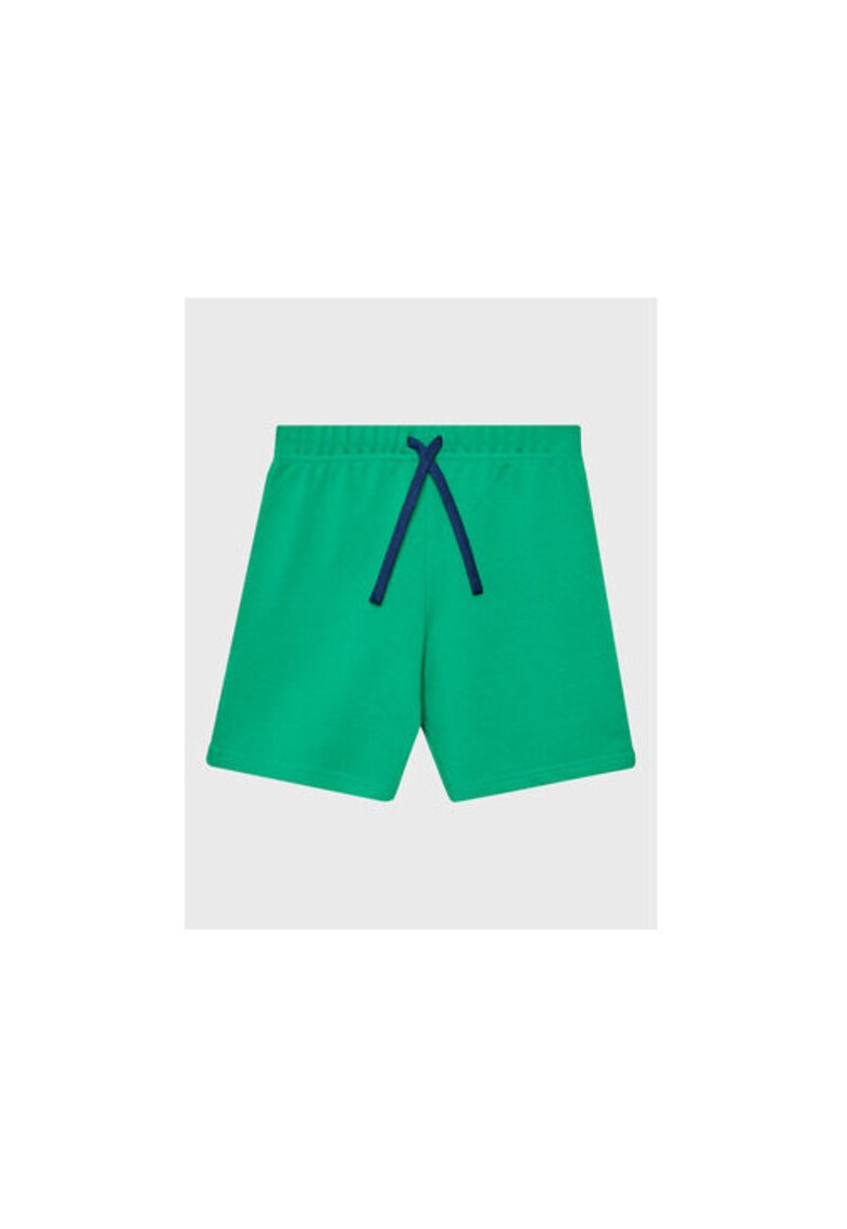 Pantaloni scurti baieti - 301774051 - Bumbac - Verde - Verde