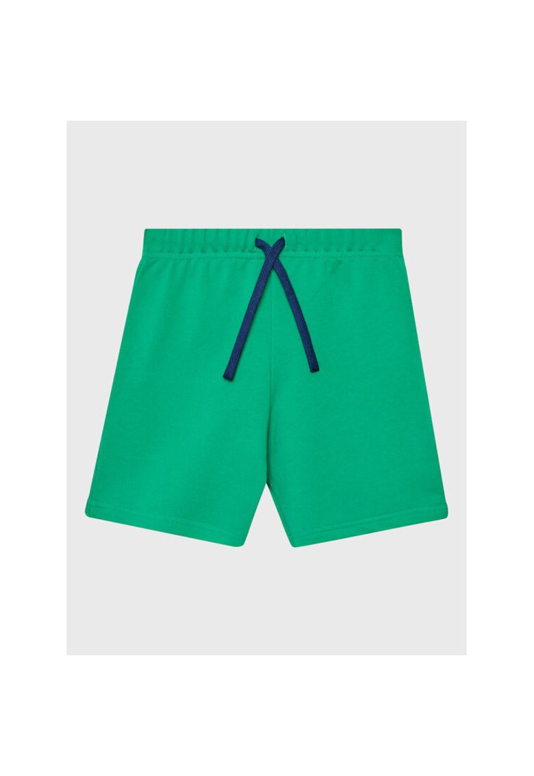 Pantaloni scurti baieti - 301774051 - Bumbac - Verde - Verde