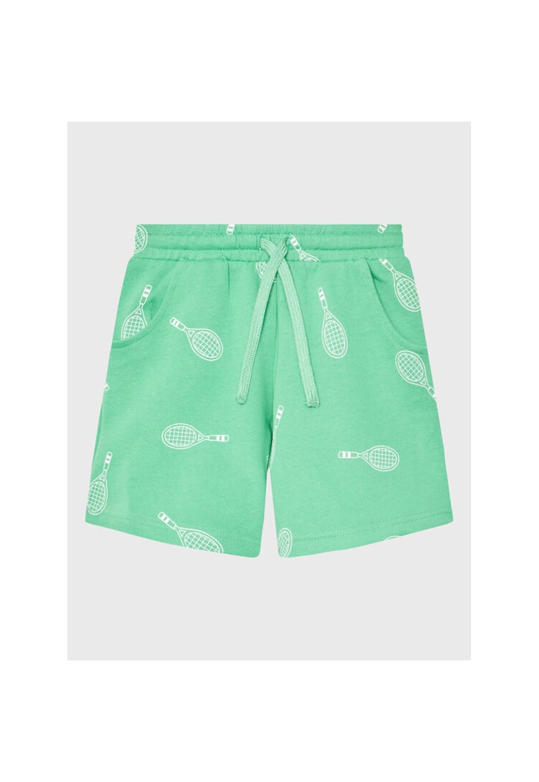 Pantaloni scurti baieti - 301775034 - Bumbac - Verde - Verde