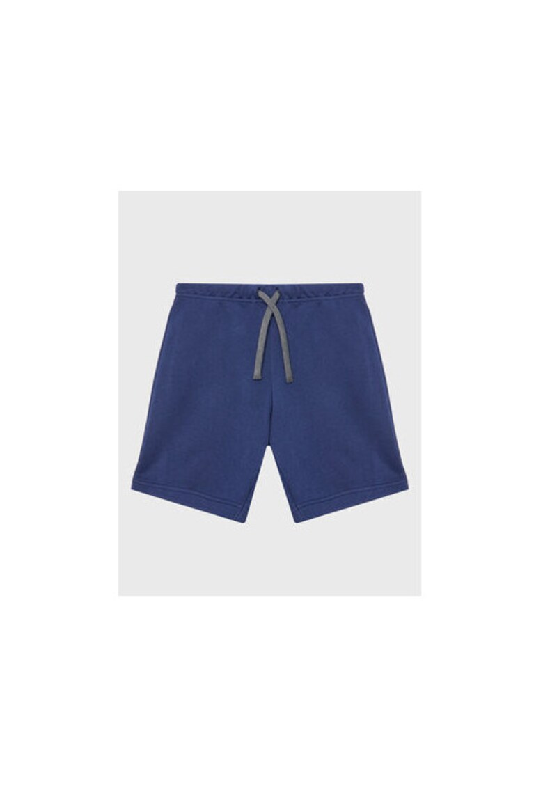 Pantaloni scurti baieti - 301774068 - Bumbac - Albastru - Albastru
