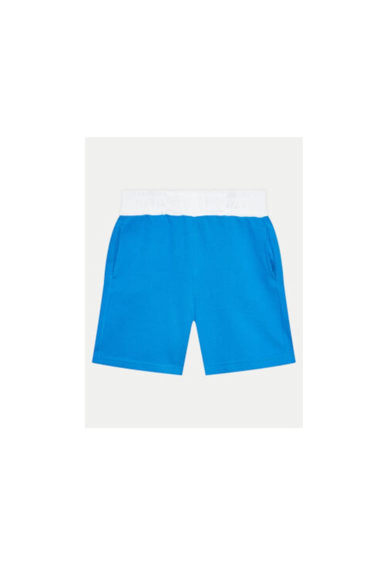 Pantaloni scurti baieti - 304190483 - Bumbac - Albastru - Albastru