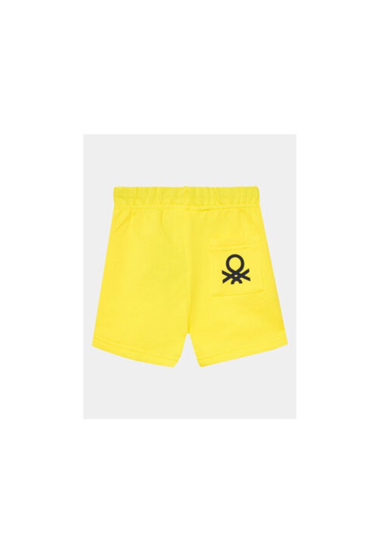 Pantaloni scurti baieti - 303820145 - Bumbac organic - Galben - Galben