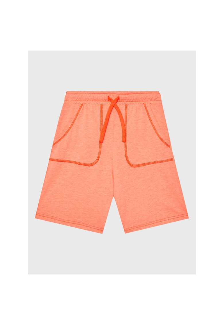 Pantaloni scurti baieti - 301775645 - Poliester/Bumbac - Portocaliu - Portocaliu
