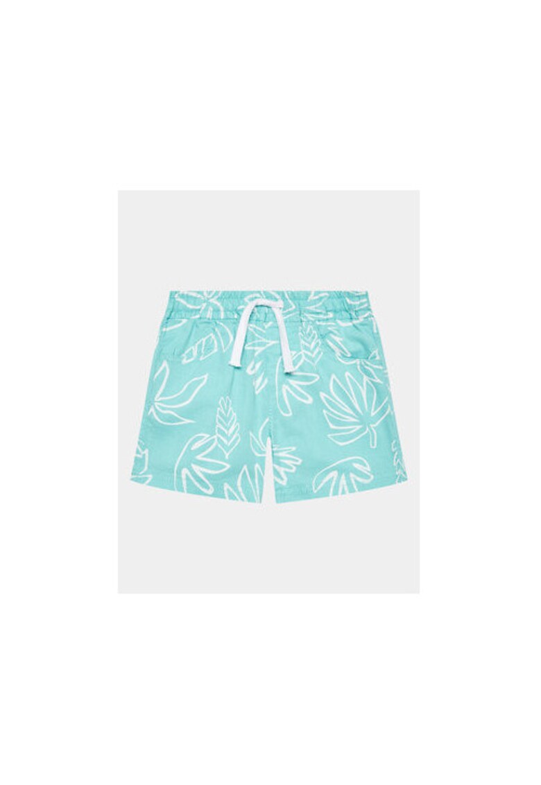 Pantaloni scurti baieti - 302080052 - Bumbac - Albastru - Albastru