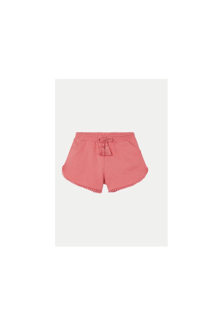 Pantaloni scurti fete - 304139697 - Bumbac - Roz - Roz