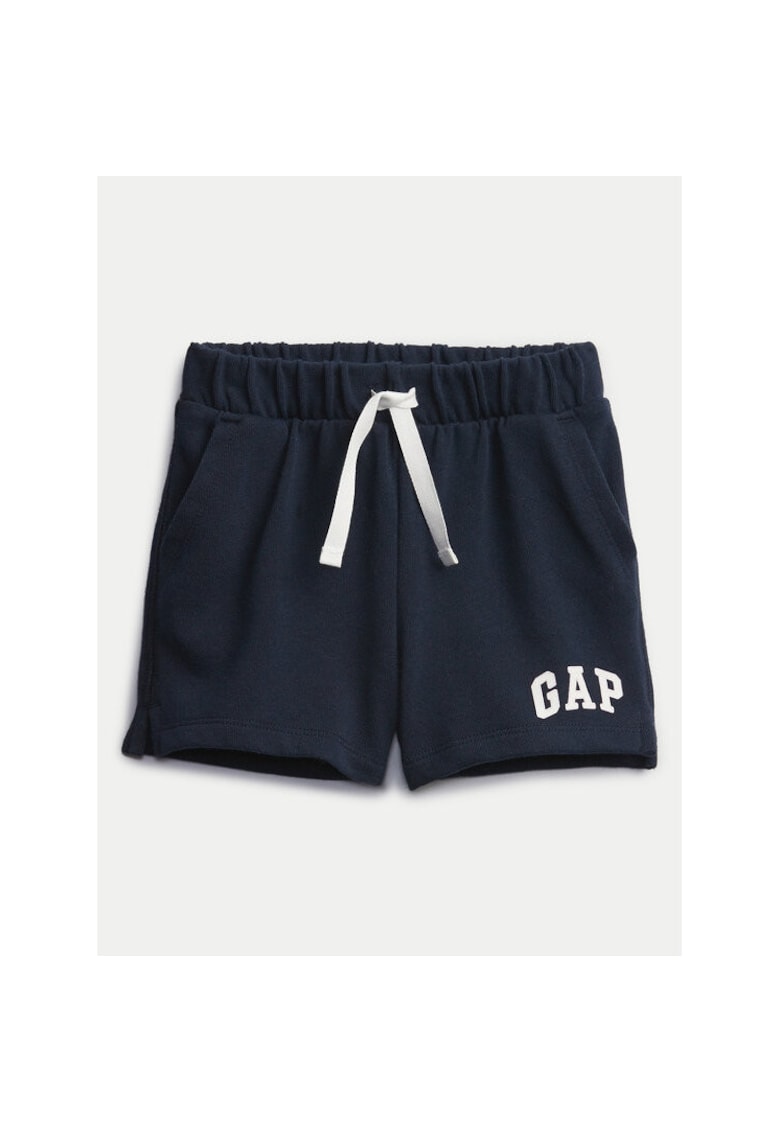 Pantaloni scurti fete - 305289209 - Bumbac/Poliester - Albastru - Albastru
