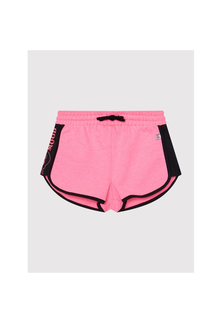 Pantaloni scurti fete - 300129548 - Poliester/Bumbac - Roz - Roz