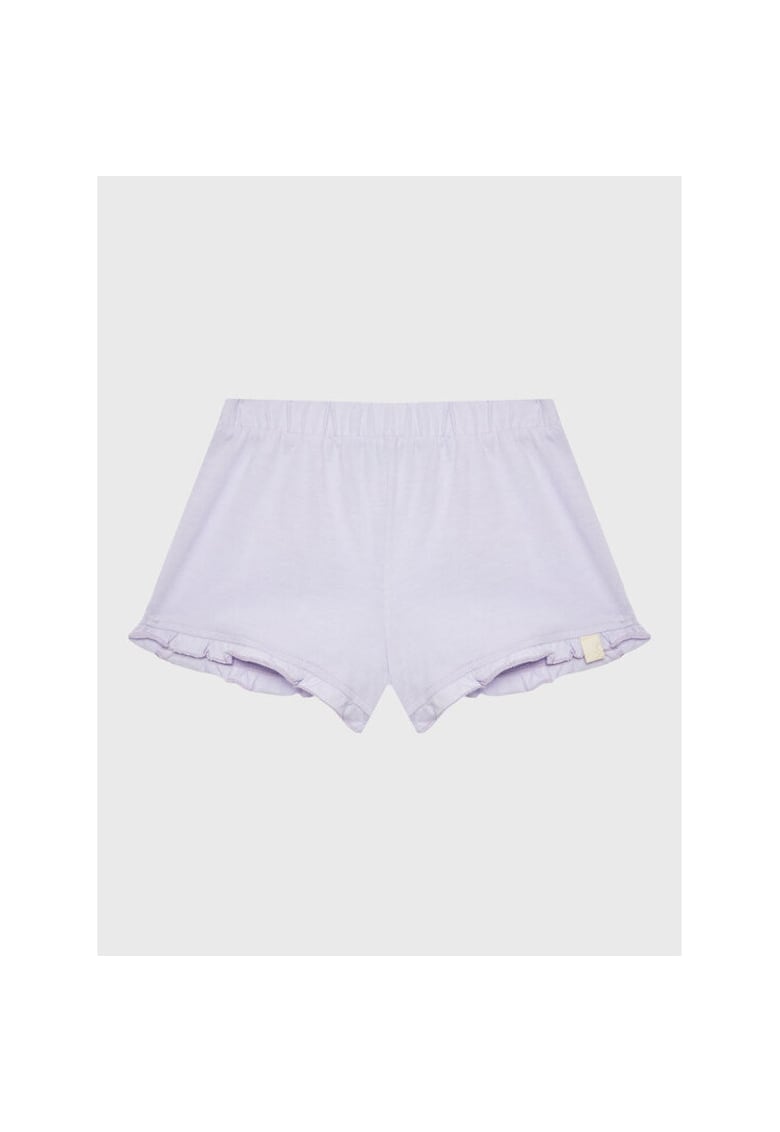 Pantaloni scurti fete - 301771029 - Poliester/Bumbac - Violet - Violet
