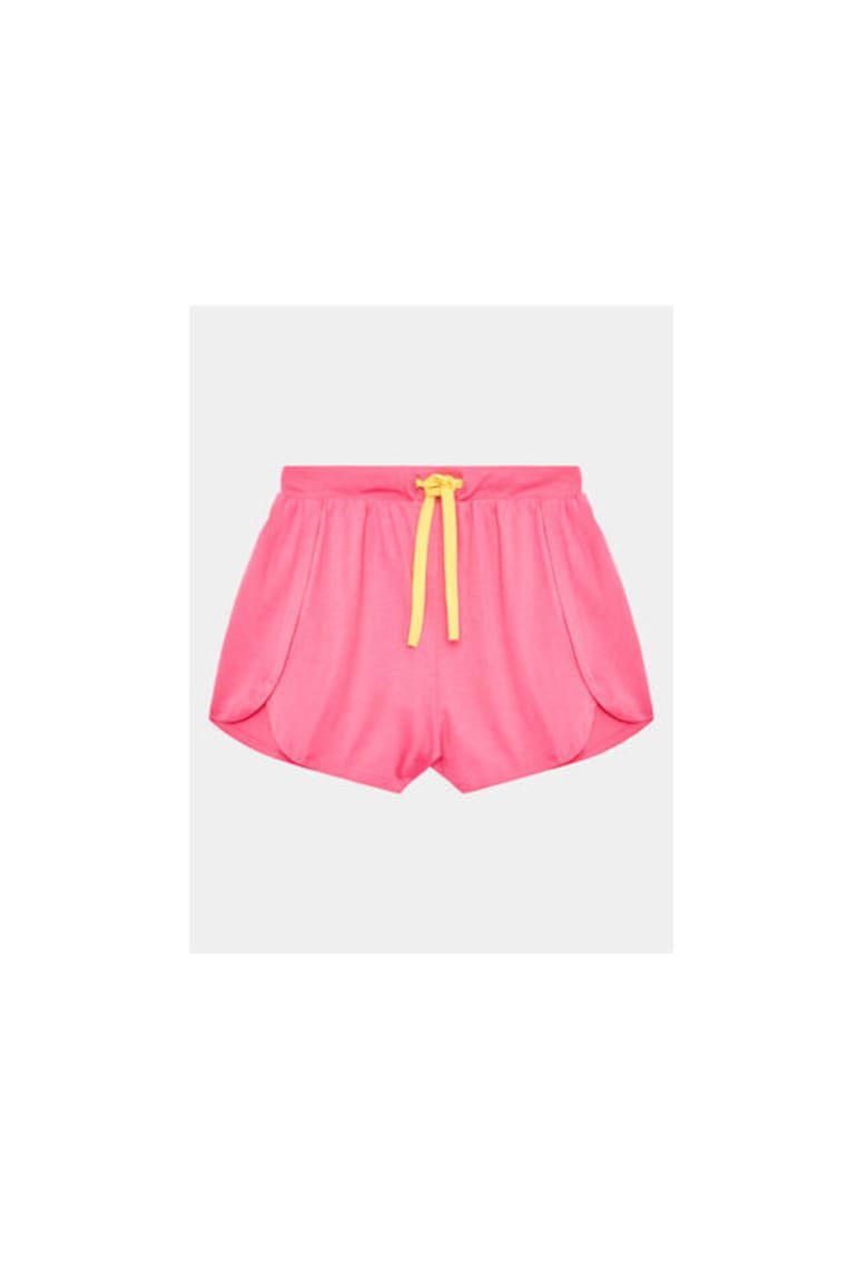 Pantaloni scurti fete - 302093274 - Bumbac - Roz - Roz