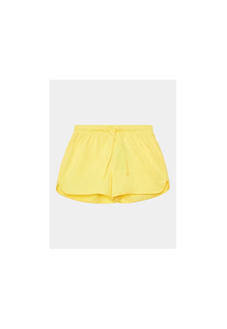 Pantaloni scurti fete - 302097517 - Bumbac - Galben - Galben