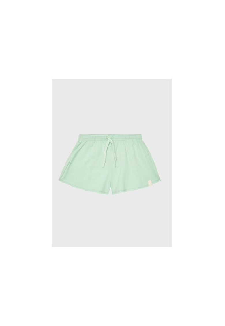 Pantaloni scurti fete - 301771012 - Poliester/Bumbac - Verde - Verde