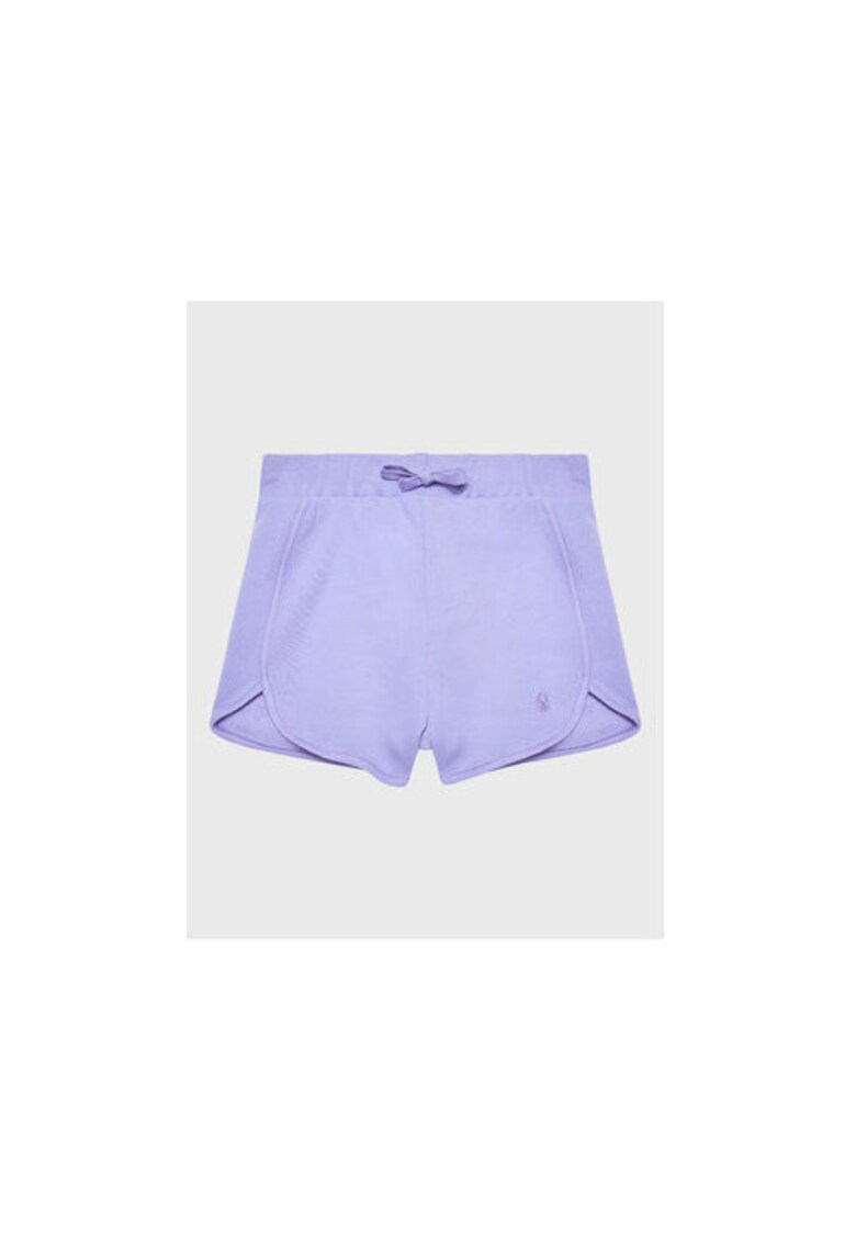Pantaloni scurti fete - 301771135 - Bumbac - Violet - Violet