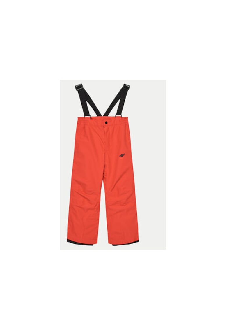 Pantaloni ski baieti - 303943707 - Poliester - Negru