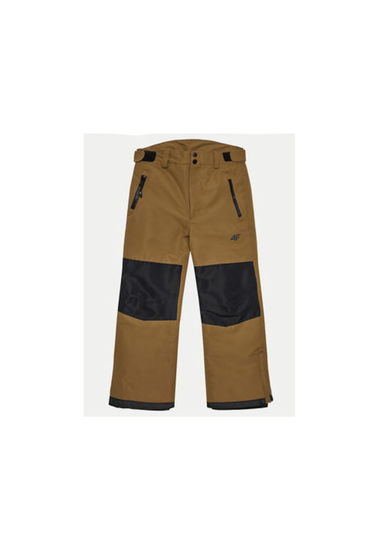 Pantaloni snowboard baieti - 303943721 - Poliester - Maro - Maro
