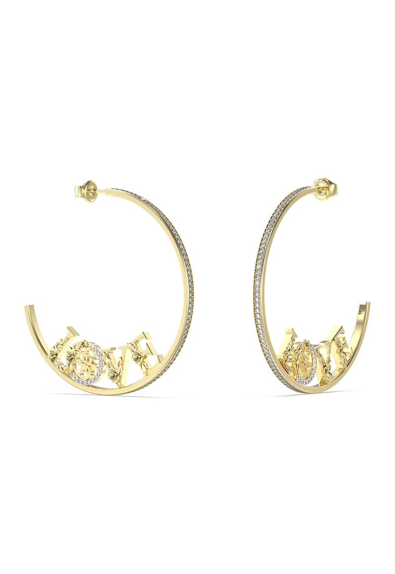 Cercei semirotunzi din otel inoxidabil