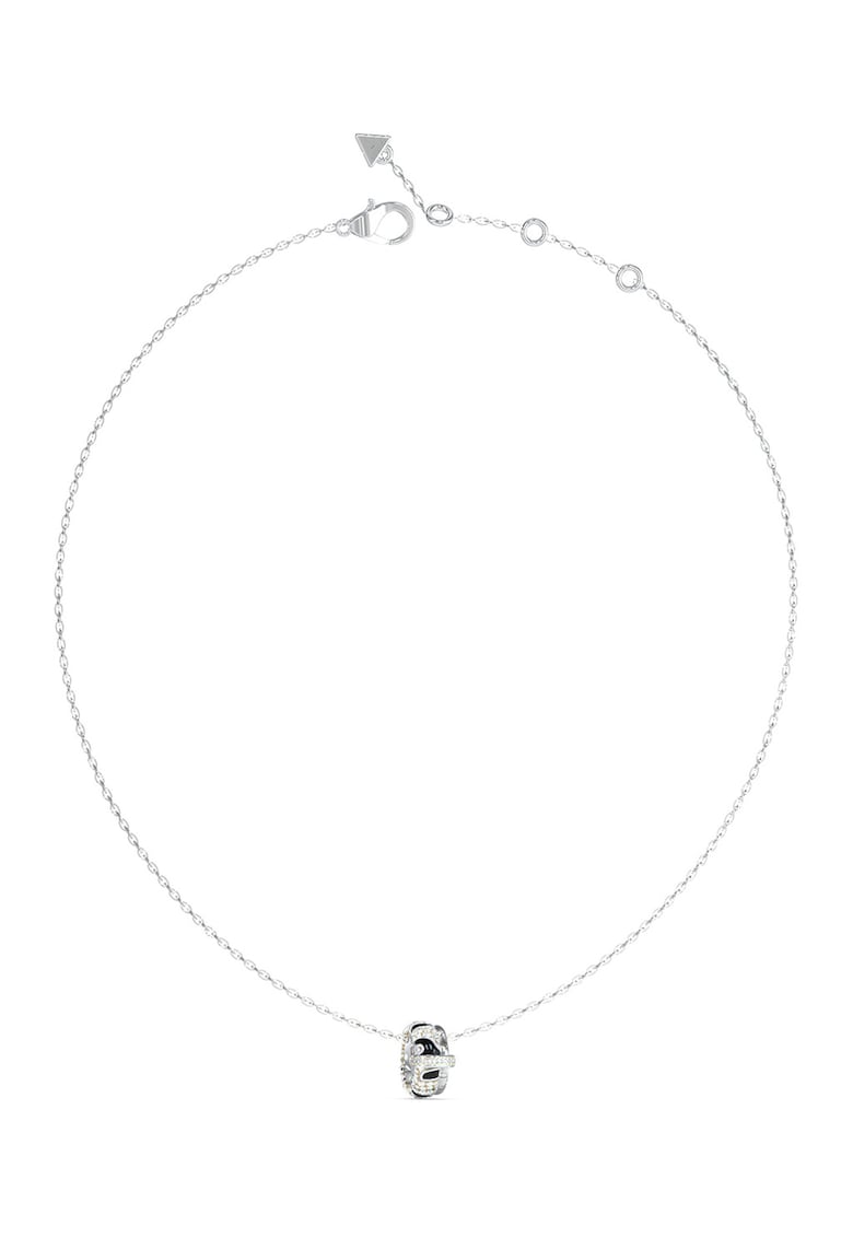 Colier din otel inoxidabil cu cristale