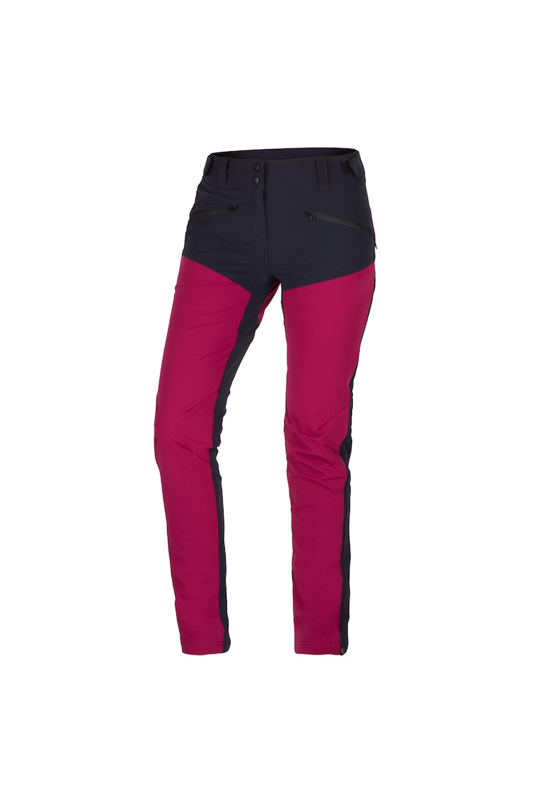 Pantaloni hibrizi dama softshell 10K/10K cu deschidere completa Belasa