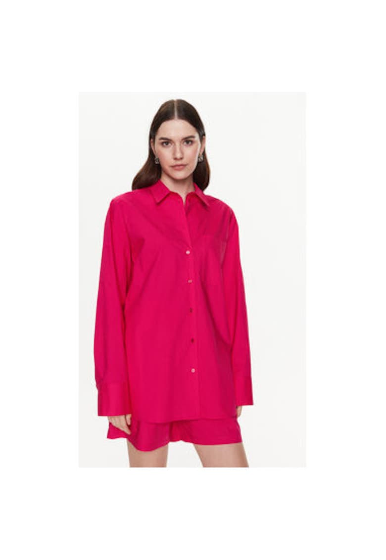 Camasa dama -  301999171 - Bumbac - Roz