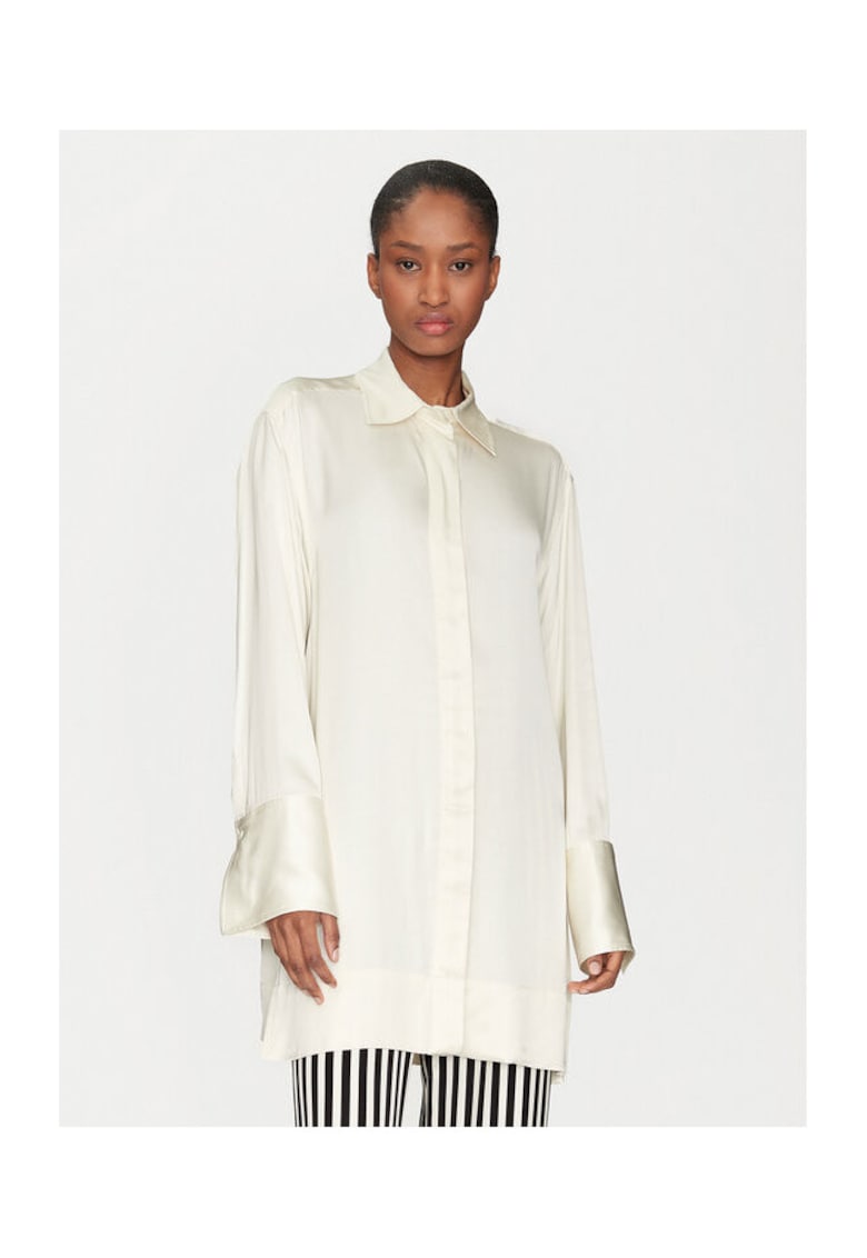 Camasa dama - 305138460 - Viscoza/Viscoza - Bej - Bej