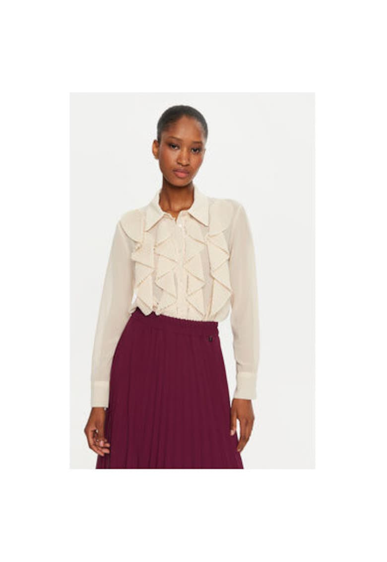 Camasa dama -  304654688 - Poliester - Bej Camasa dama -  304654688 - Poliester - Bej